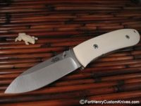 Bob Dozier - Large Folding Ivory Hunter