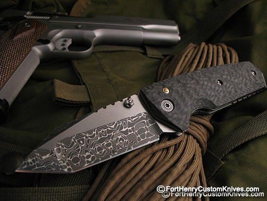 Allen Elishewitz - Carbon Fiber Tank Tanto