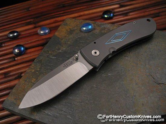 Bob Dozier - NEW Design - Small Framelock Folding Hunter