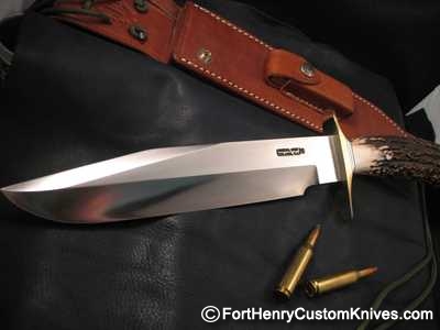 Randall Made Knives - Model 12 Custom Bowie / Stag
