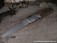 Frank Centofante - Ram's Horn Spearpoint Linerlock