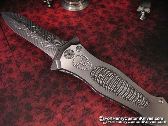 Brian Tighe - Engraved Twist Tighe Flipper