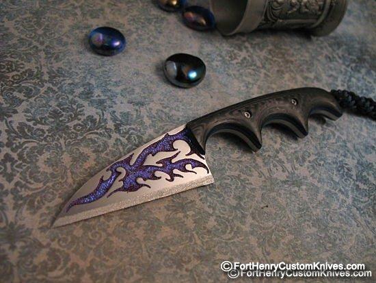 Alan Folts - Titanium Wharncliff Minimalist 