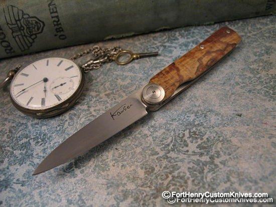 Kansei Matsuno - Spearpoint Friction Folder Liner Lock