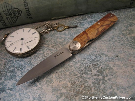 Kansei Matsuno - Spearpoint Friction Folder Liner Lock