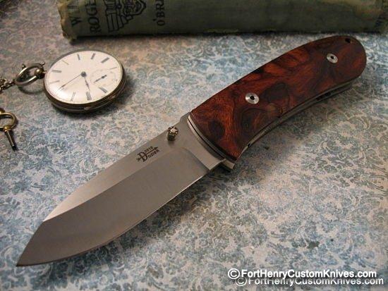Bob Dozier - Large Folding Hunter w/Ironwood