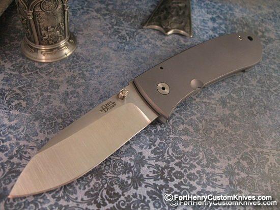 Bob Dozier - Framelock Folding Hunter
