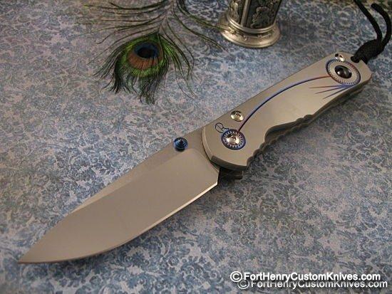 Chris Reeve - Large Vintage Sebenza w/Graphic & Inlay