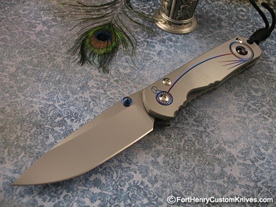 Chris Reeve - Large Vintage Sebenza w/Graphic & Inlay