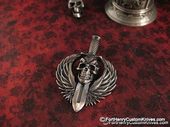 Steel Flame - XL Guardian Pendant