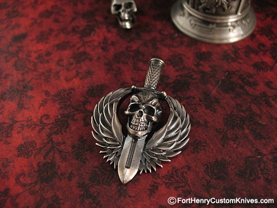 Steel Flame - XL Guardian Pendant