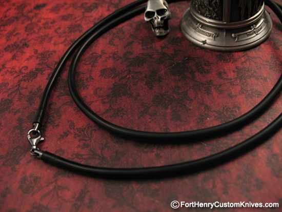 Steel Flame - 3 mm Rubber Chain - Discontinued