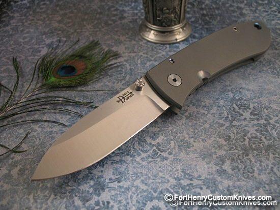 Bob Dozier - Framelock Folding Hunter