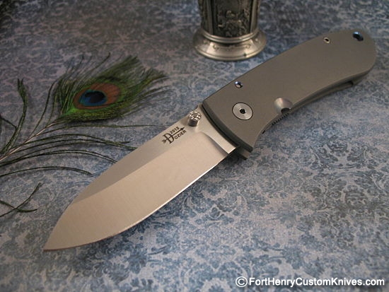 Bob Dozier - Framelock Folding Hunter