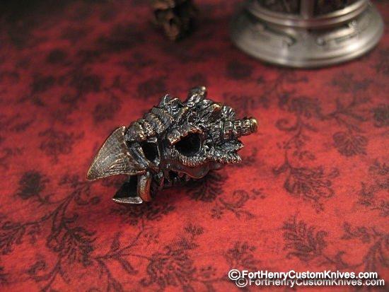 Steel Flame - Ancient Dragon Bead (Bronze)