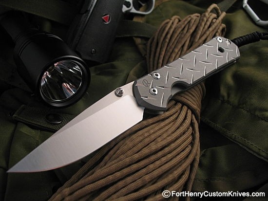 Chris Reeve - Large Sebenza 21 - "Diamond Plate"