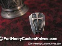 Steel Flame - Crusader Cross Bead