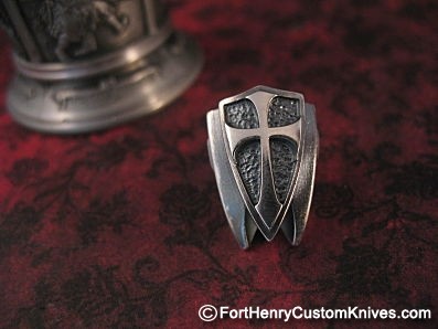 Steel Flame - Crusader Cross Bead
