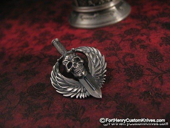 Steel Flame - Mini-Guardian Pendant - Image 2
