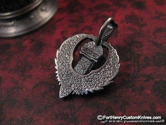 Steel Flame - Mini-Guardian Pendant - Image 3