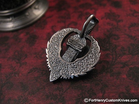 Steel Flame - Mini-Guardian Pendant - Image 3