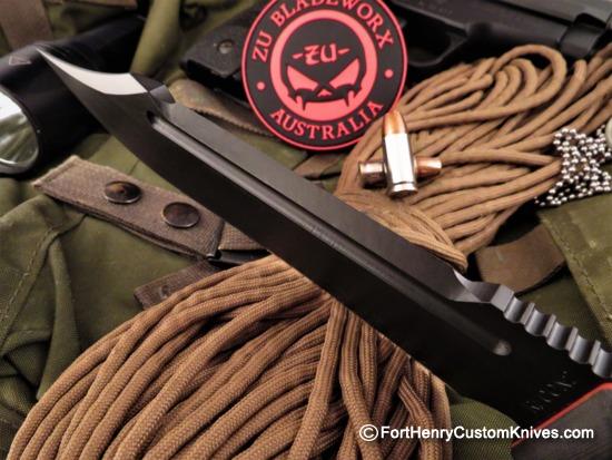 ZU Bladeworx - Discontinued Recon 2 Bowie - Cerakote - Image 3