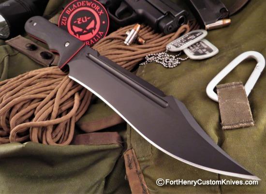 ZU Bladeworx - Discontinued Recon 2 Bowie - Cerakote - Image 6