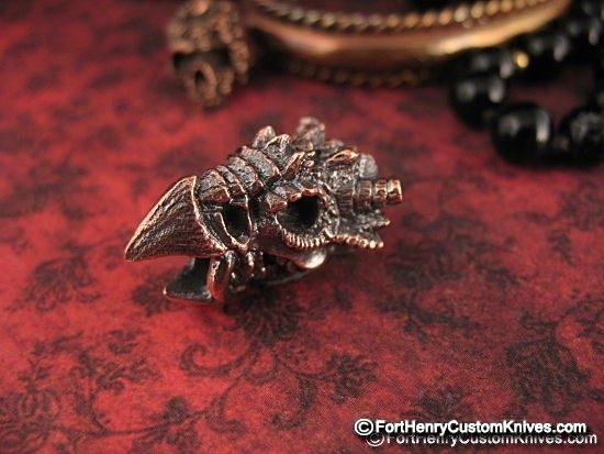 Steel Flame - Ancient Dragon Bead (Copper)
