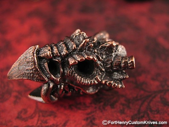 Steel Flame - Ancient Dragon Bead (Copper) - Image 2