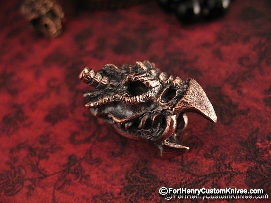 Steel Flame - Ancient Dragon Bead (Copper) - Image 3
