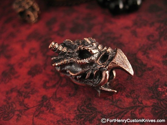 Steel Flame - Ancient Dragon Bead (Copper) - Image 3