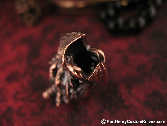 Steel Flame - Ancient Dragon Bead (Copper) - Image 4