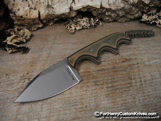 Alan Folts - NEW Design - Drop Point Minimalist