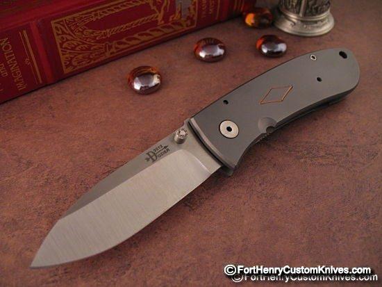 Bob Dozier - Small Framelock Folding Hunter