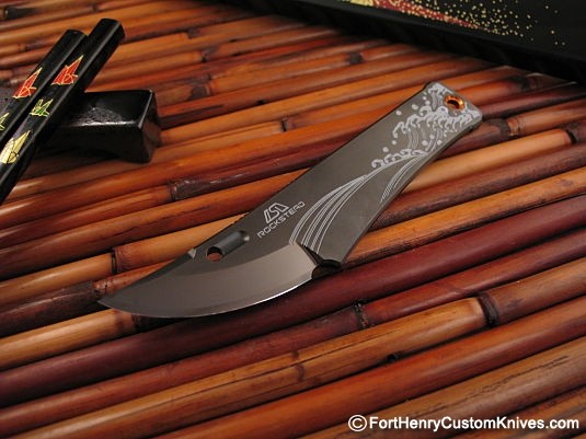 Rockstead Knives - CHOU - Waves Etching
