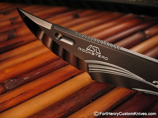 Rockstead Knives - CHOU - Waves Etching - Image 3