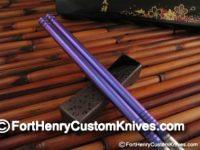 Alan Folts - Titanium Chopsticks ~ Purple TiStix