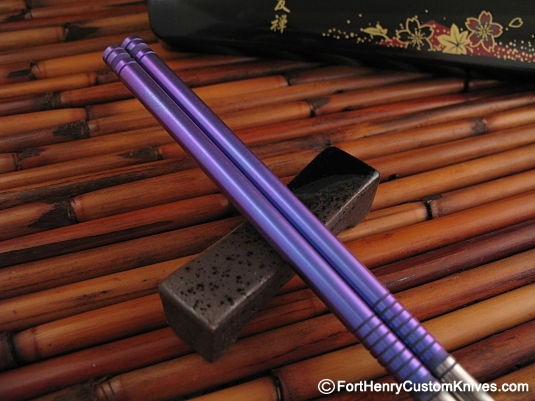 Alan Folts - Titanium Chopsticks ~ Purple TiStix