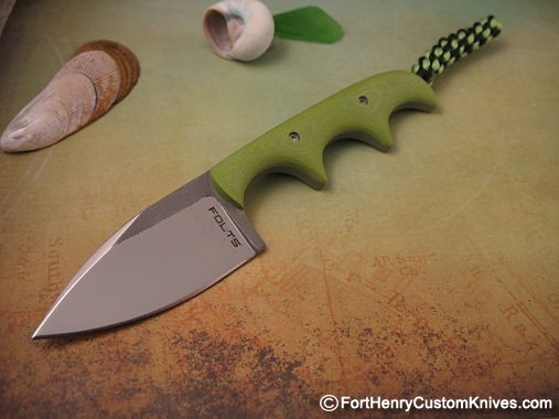 Alan Folts - NEW Design - Drop Point Minimalist