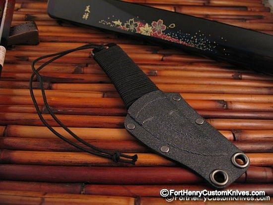 Rockstead Knives - CHOU - Black Cord Wrap - Image 2