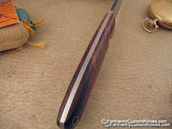 Dan Crotts - Custom Drop Point - Ironwood - S90V - Image 3