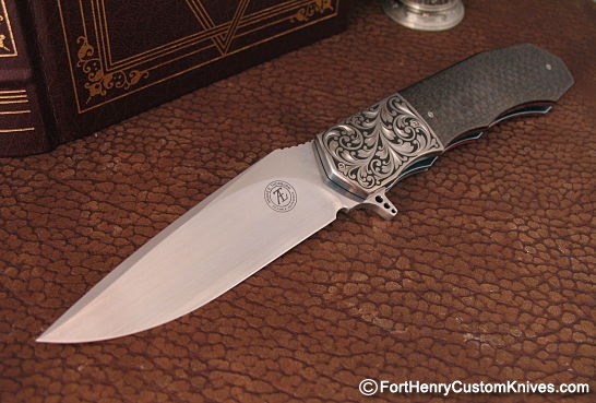 Andre Thorburn - Engraved Gentleman's Flipper