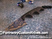 Alan Folts - Titanium Carved Bowie Minimalist