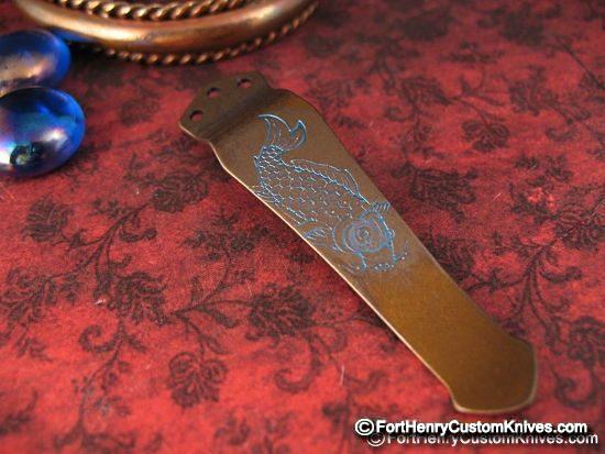 Emerson / Steel Flame - Koi Clip - Titanium