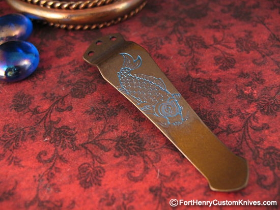 Emerson / Steel Flame - Koi Clip - Titanium