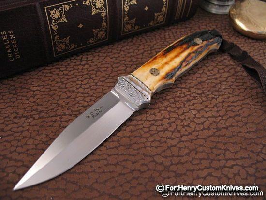 WD Pease - Stag Loveless City Knife