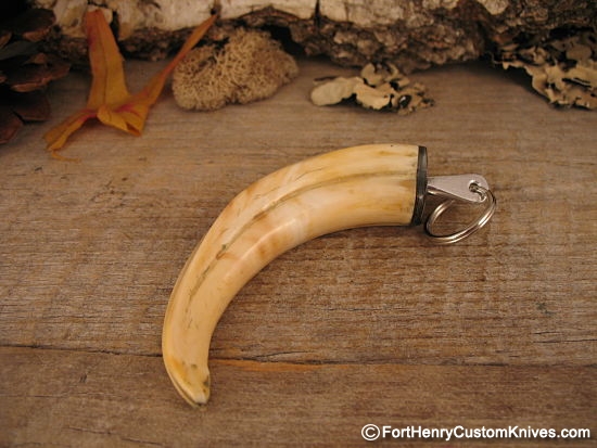 George Muller - Boar Warthog Tusk Keychain L  - Image 3