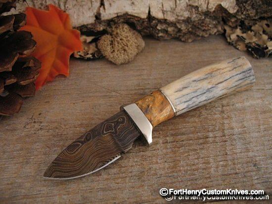 Herb Derr - NEW Neck Knife w/Mag Sheath