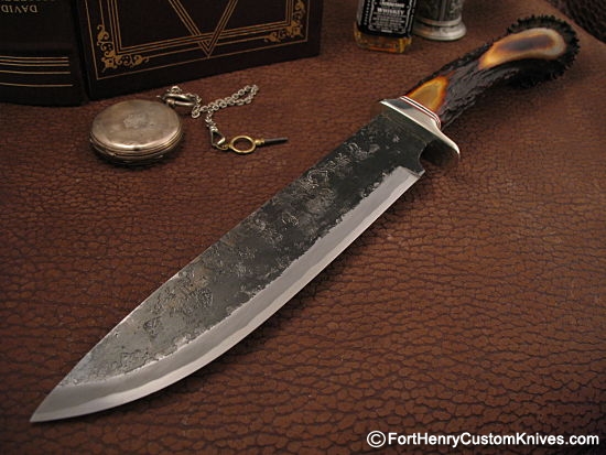Takeda - RARE Crown Stag Camp Knife