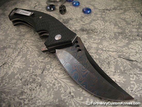 Walter Brend - Damascus Mamba Flipper - Image 2